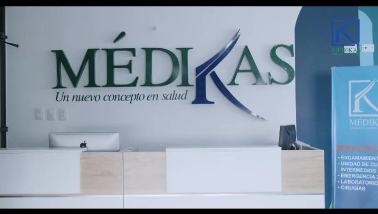 Recepción de Médikas, Clínicas y Centro Médico